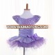 D008008 Dttrol dance lyrical children purple sequins short sleeve costumes